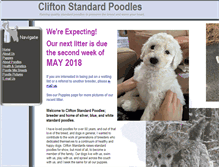 Tablet Screenshot of cliftonstandards.com